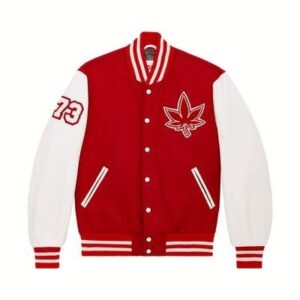 Red Varsity Jacket Wholesale clothing men classic varsity jacket winter bomber jacket