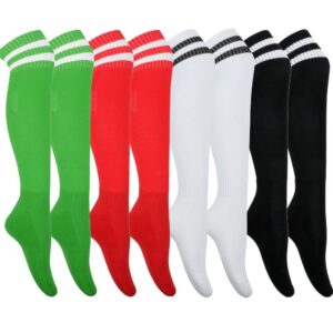Sports Soccer Athletic Compression Football Soccer Socks Over Knee High Socks