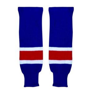 Sports Apparel Ice Hockey Socks Sports Accessories - Leg Warmers Blue Red /Red All Sizes