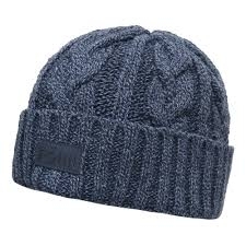 New Men Winter Beanie Unisex Knitted Warm Fleece Lining Cable Knit
