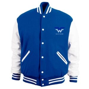 Versity Jackets Custom Team Logo Embroidered Varsity Jacket Baseball College Unisex Jacket