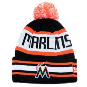 Team Name Men Sports Beanie Winter Chunky Hat Men Black Ribbed Warm Winter Comfortable