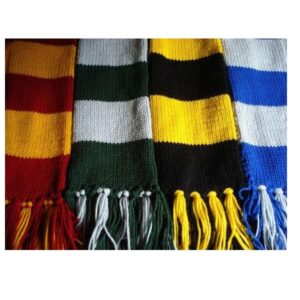 New Stripes Knitted Wool Sports Fans Scarf Football Teams Fans